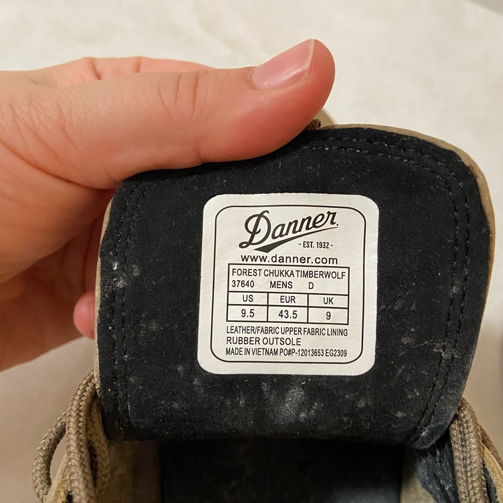 Danner Brown Leather Chukka Boots with Classic Design - Picture 6 of 6